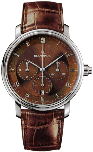 Blancpain Villeret Self-winding Automatic Brown Mens Watch 6185-1546-55B 