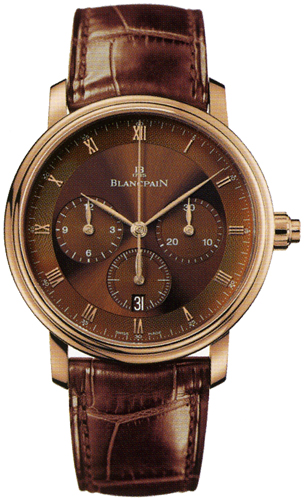 Blancpain Villeret Self-winding Automatic Brown Mens Watch 6185-3646-55 