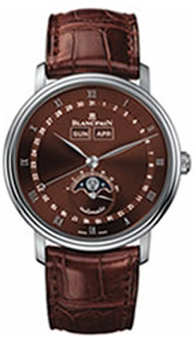 Blancpain Villeret Self-winding Automatic Brown Mens Watch 6263-1546-55 