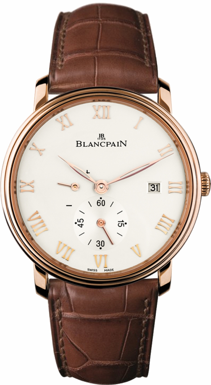 Blancpain Villeret Manual Winding Silver Mens Watch 6606-3642-55B 