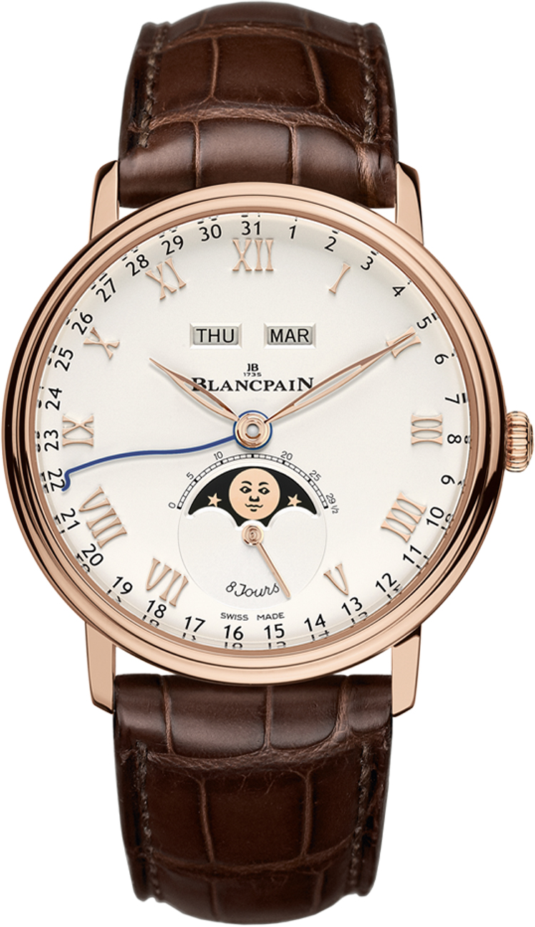 Blancpain Villeret Self-winding Automatic Silver Mens Watch 6639-3642-55B 