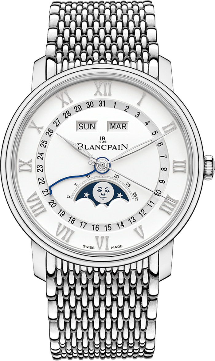 Blancpain Villeret Self-winding Automatic White Mens Watch 6654-1127-MMB 