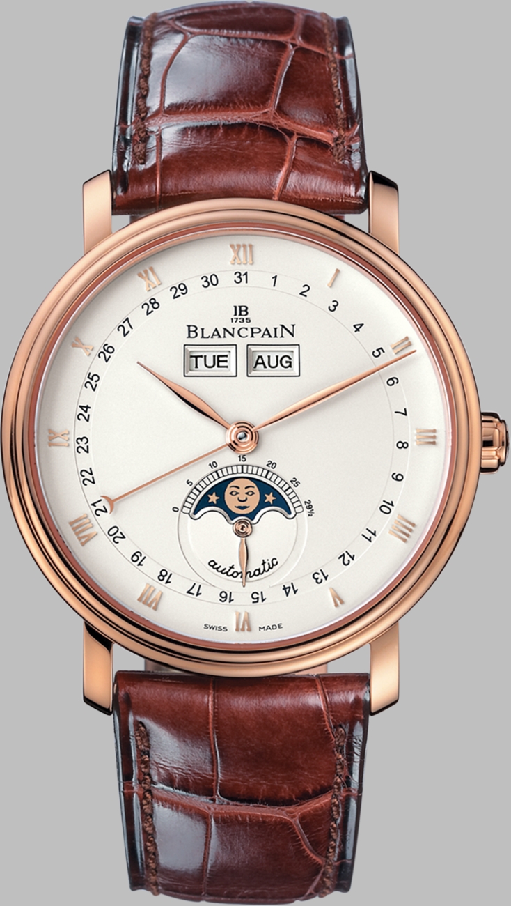 Blancpain Villeret Self-winding Automatic Grey Mens Watch 6263-3642-55 