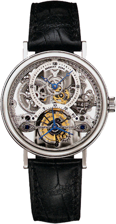 Breguet Classique Complications Manual Winding Skeleton Mens Watch 3355PT-00-986 