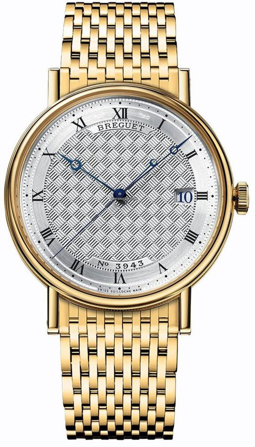 Breguet Classique Collection Self winding Automatic Silver Mens Watch 5177BA-12-AV0 