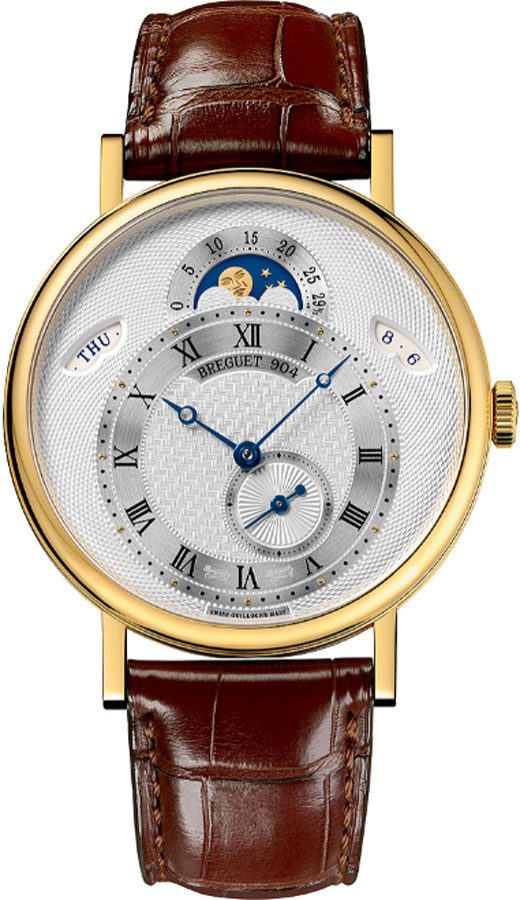 Breguet Classique Collection Self winding Automatic Silver Mens Watch 7337BA-1E-9V6 