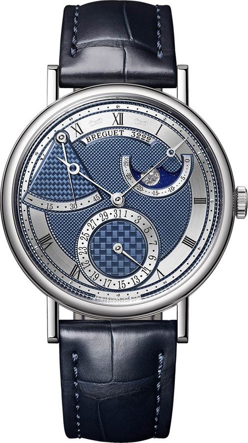 Breguet Classique Collection Self winding Automatic Blue Mens Watch 7137BB-Y5-9VU 