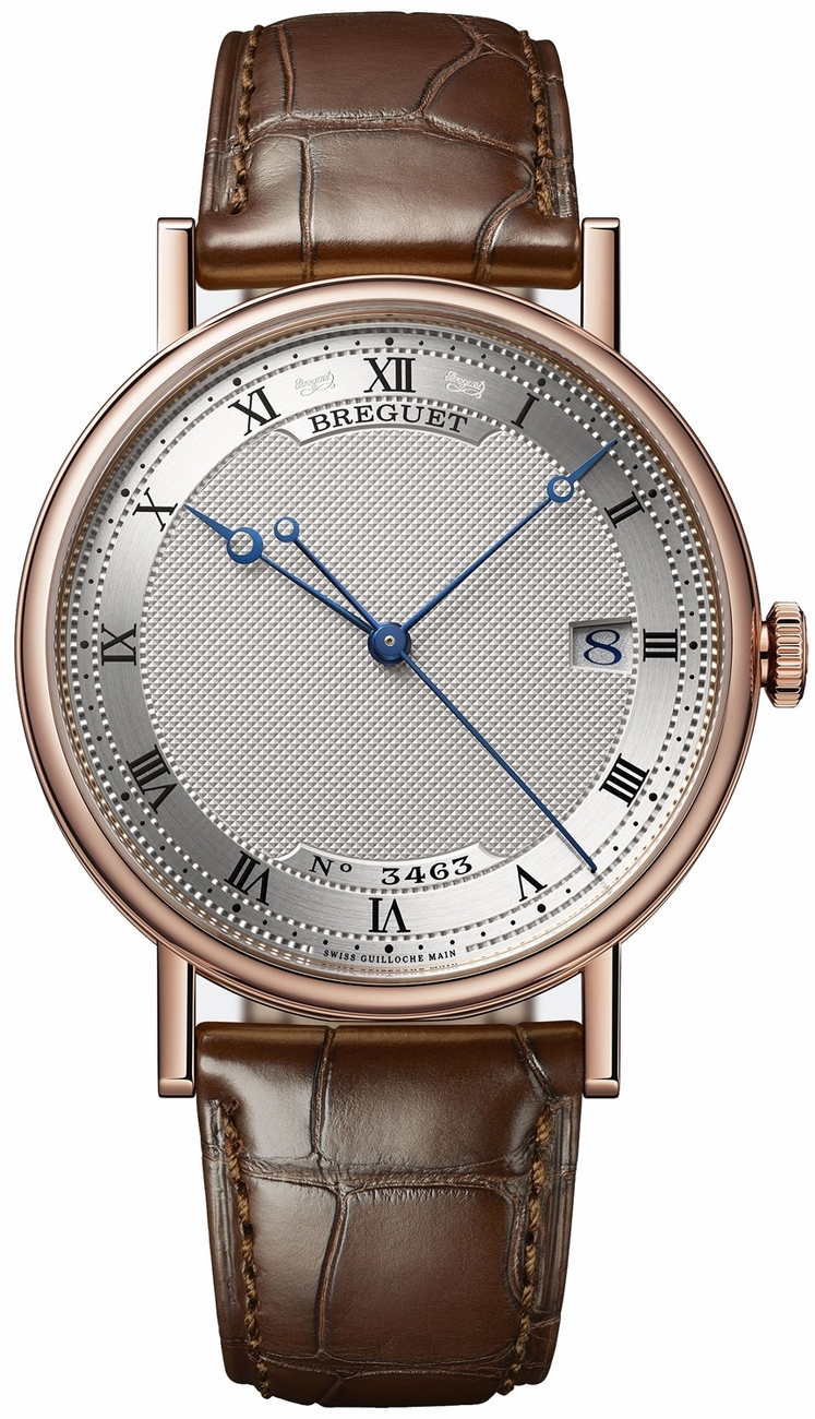 Breguet Classique Collection Self winding Automatic Silver Mens Watch 5177BR-15-9V6 