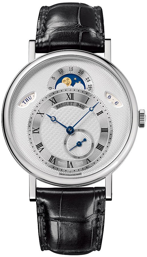 Breguet Classique Collection Self winding Automatic Silver Mens Watch 7337BB-1E-9V6 
