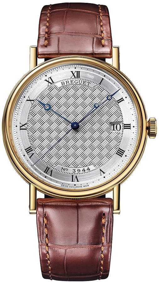 Breguet Classique Collection Self winding Automatic Silver Mens Watch 5177BA-12-9V6 
