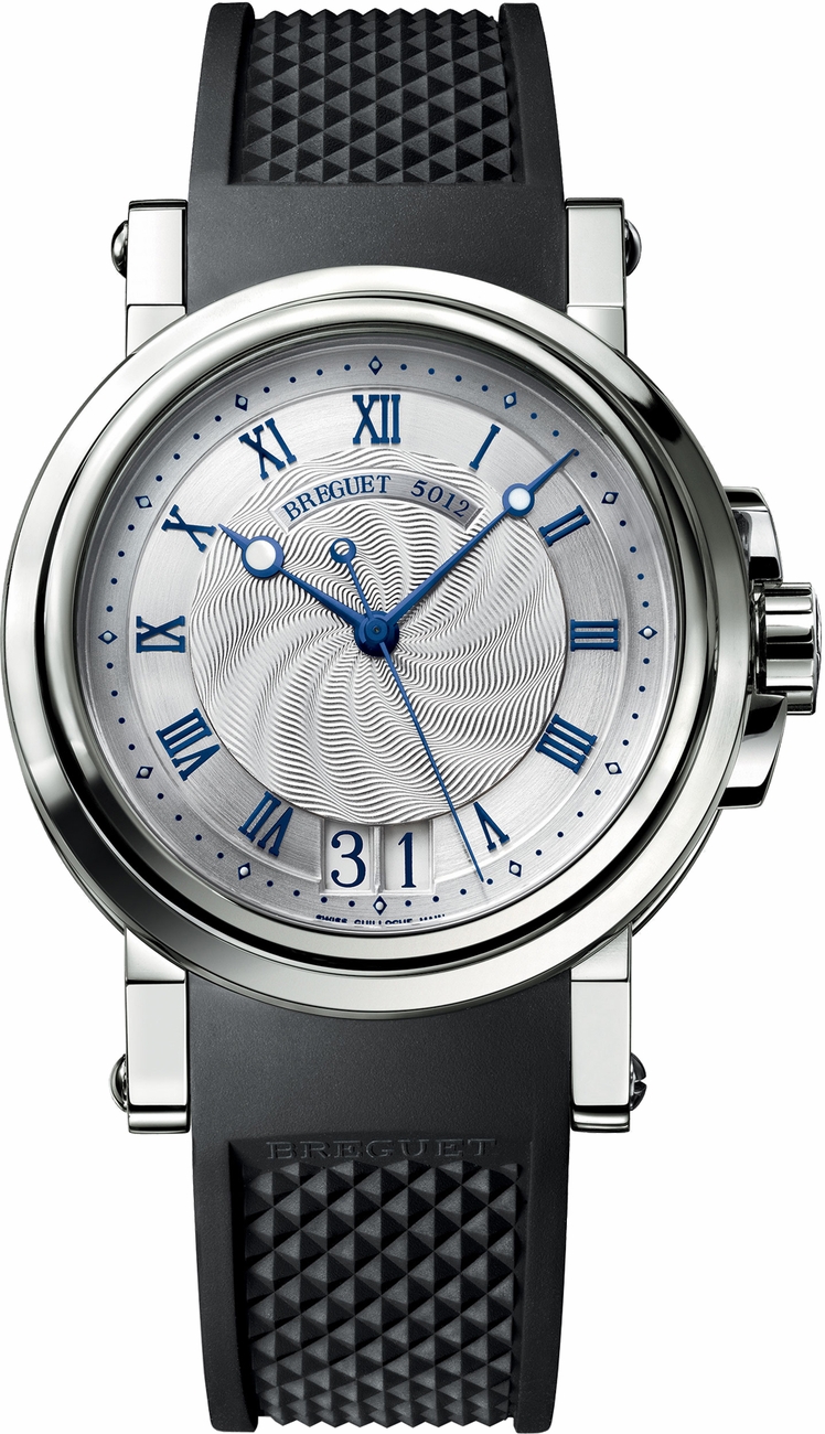 Breguet Marine Self winding Automatic Silver Mens Watch 5817-ST-125V8 