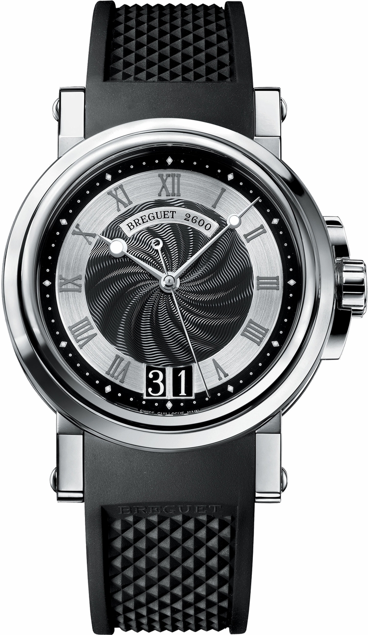 Breguet Marine Self winding Automatic Black Mens Watch 5817-ST-925V8 