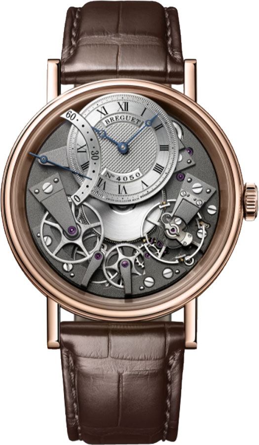 Breguet Tradition Self winding Automatic Silver Mens Watch 7097BR-G1-9WU 