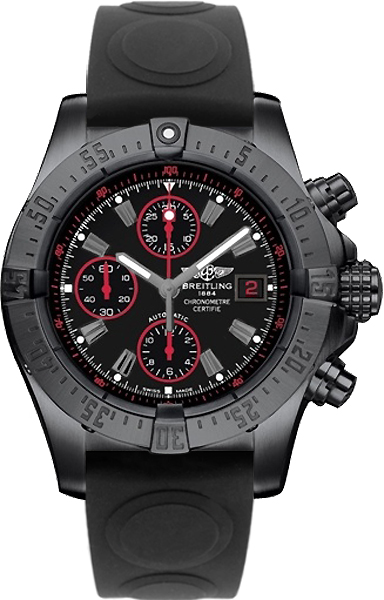 Breitling Avenger Self winding Automatic Chronometer Black Mens Watch M133802C-BC73-221S 