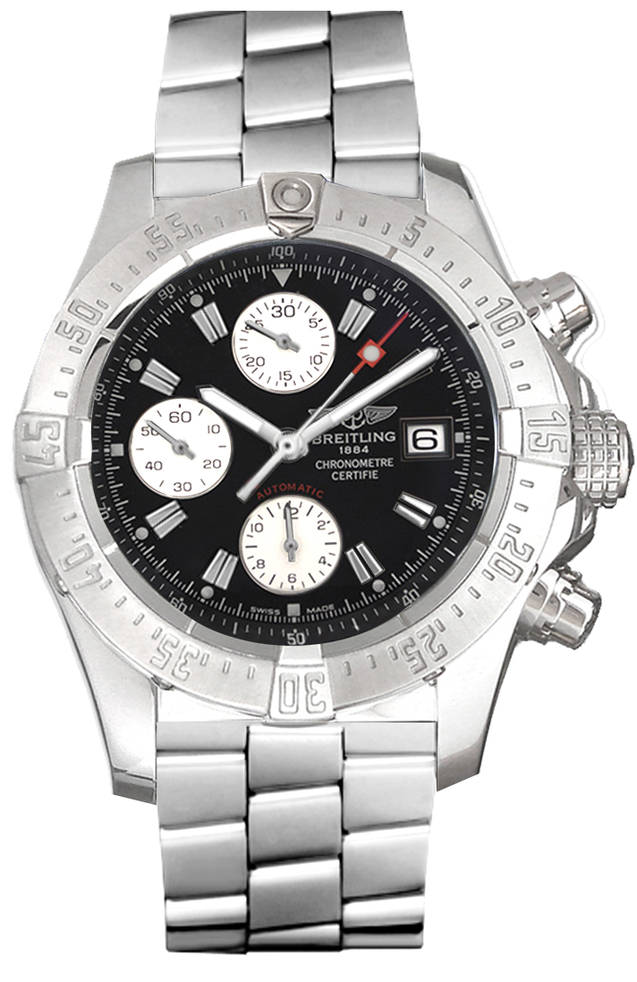 Breitling Avenger Self winding Automatic Black Mens Watch A1338012-B995-132A 