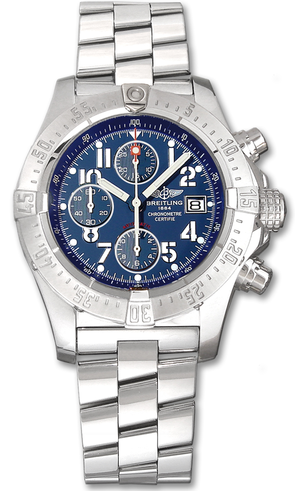 Breitling Avenger Self winding Automatic Chronometer Blue Mens Watch A1338012-C794-132A 