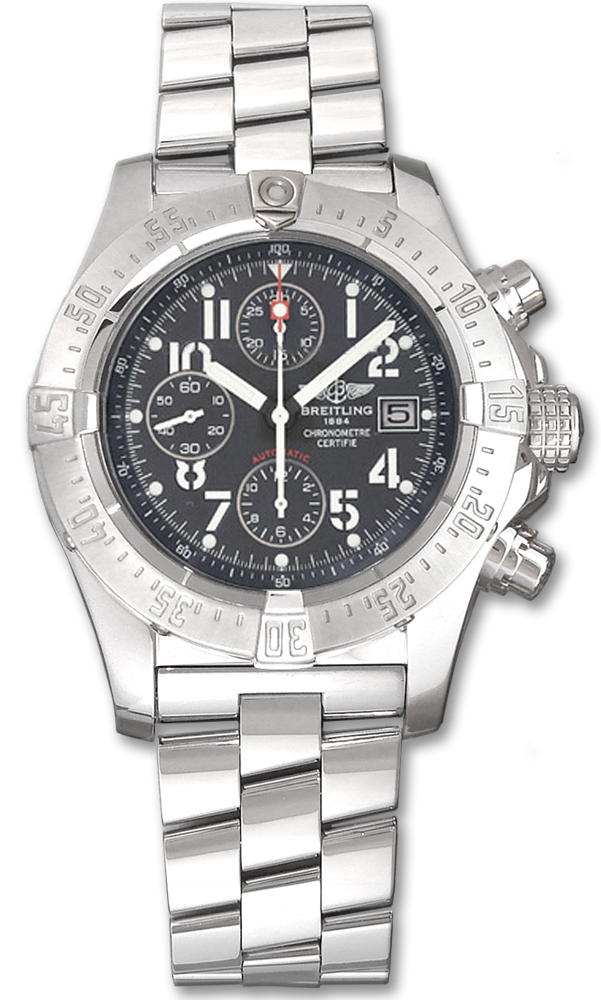 Breitling Avenger Self winding Automatic Chronometer Grey Mens Watch A1338012-F534-132A 