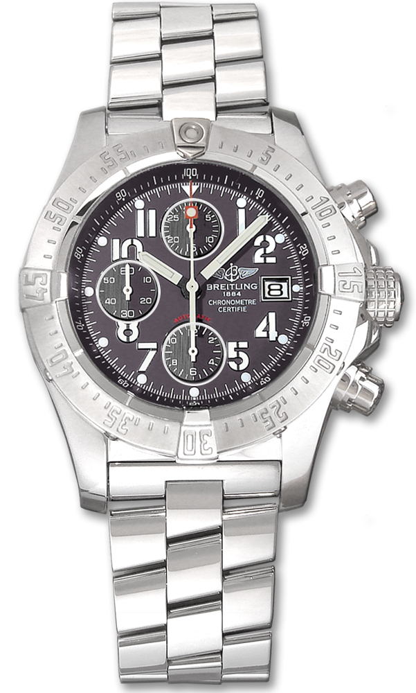 Breitling Avenger Self winding Automatic Chronometer Grey Mens Watch A1338012-F547-132A 