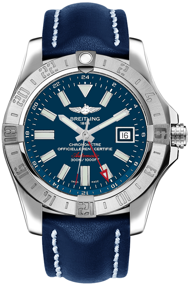 Breitling Avenger Manual Winding Blue Mens Watch A3239011-C872-105X 