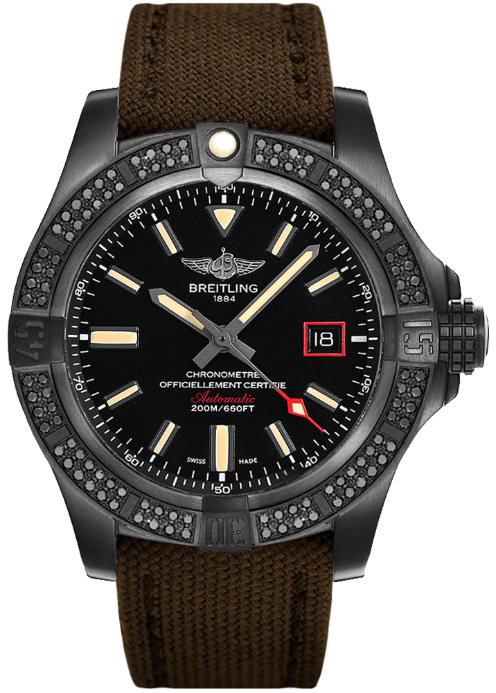 Breitling Avenger Blackbird 44 V17311AT/BD74-108W 