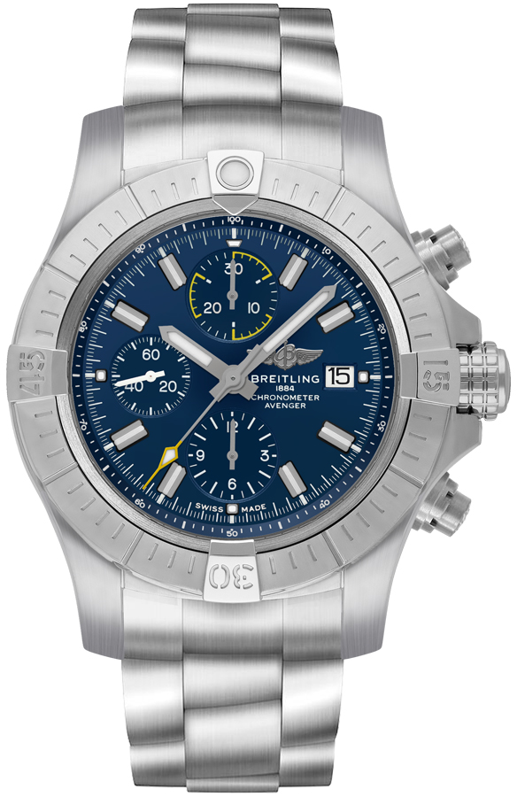 Breitling Avenger Self winding Automatic Blue Mens Watch A13317101C1A1 