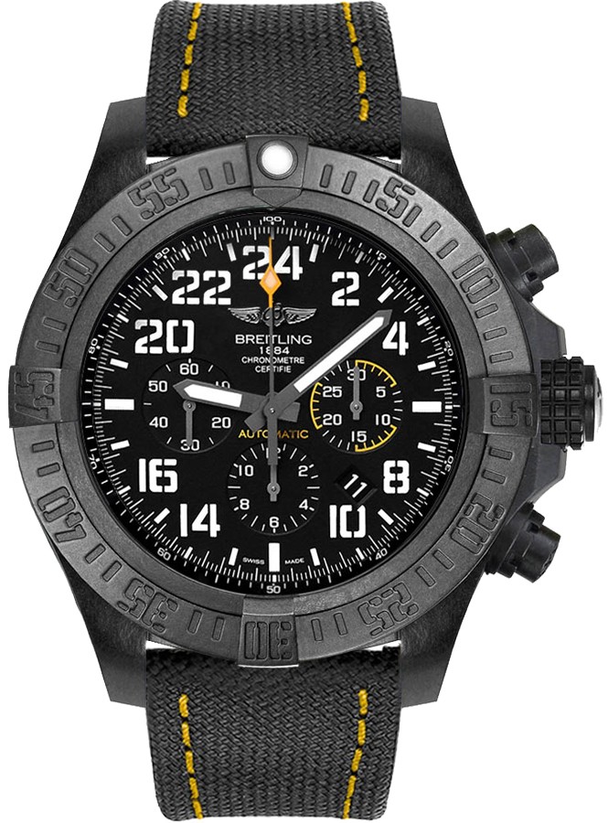 Breitling Avenger Self winding Automatic Black Mens Watch XB1210E4-BE89-113W 
