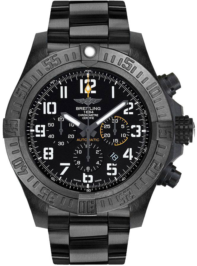 Breitling Avenger Self winding Automatic Chronometer Black Mens Watch XB0170E4-BF29-176V 