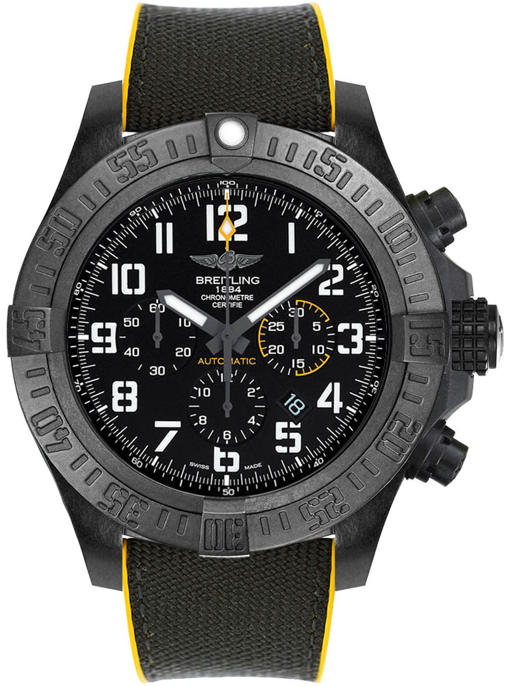 Breitling Avenger Hurricane Volcano Black Dial Men's Watch XB0170E4/BF29-257S 