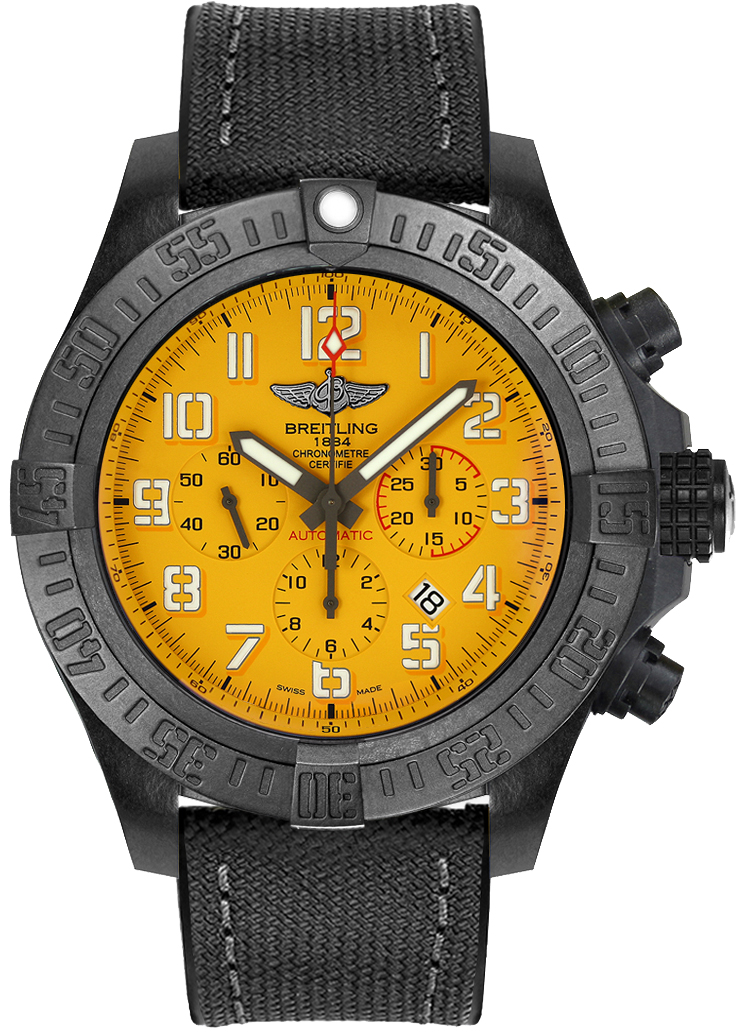 Breitling Avenger Self winding Automatic Yellow Mens Watch XB0170E4-I533-282S 