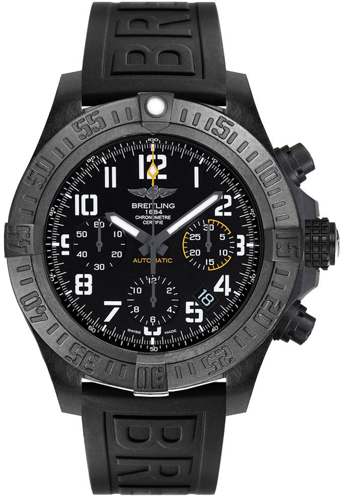 Breitling Avenger Self winding Automatic Black Mens Watch XB0180E4-BF31-153S 
