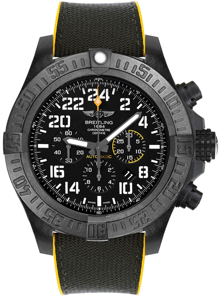 Breitling Avenger Self winding Automatic Black Mens Watch XB1210E4-BE89-257S 