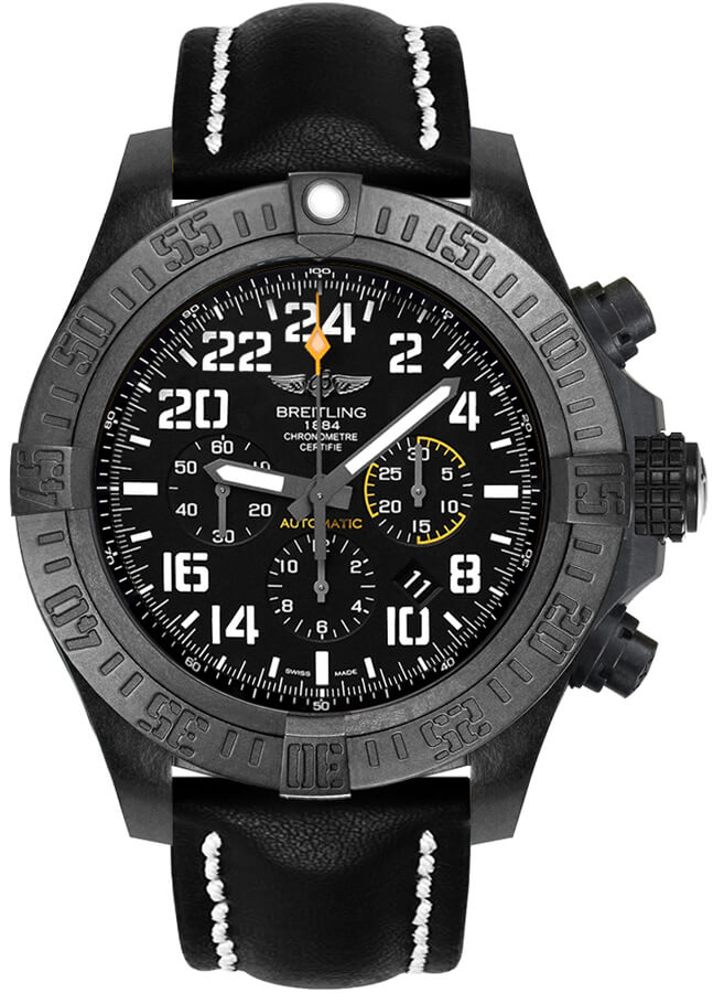 Breitling Avenger Self winding Automatic Black Mens Watch XB1210E4-BE89-441X 