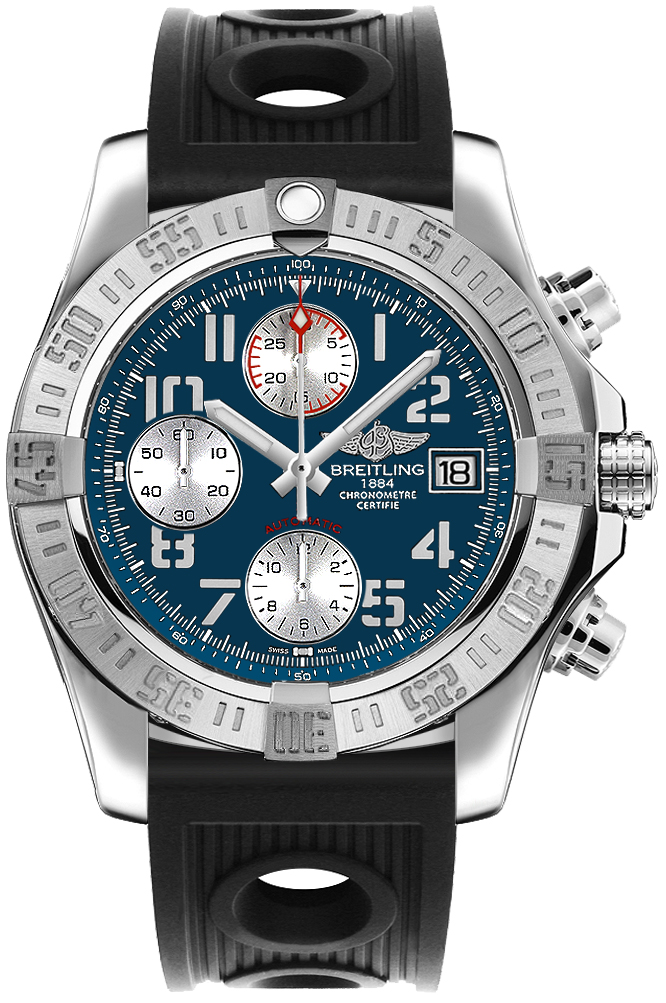 Breitling Avenger Self Winding Automatic Chronometer Blue Mens Watch A1338111-C870-200S 
