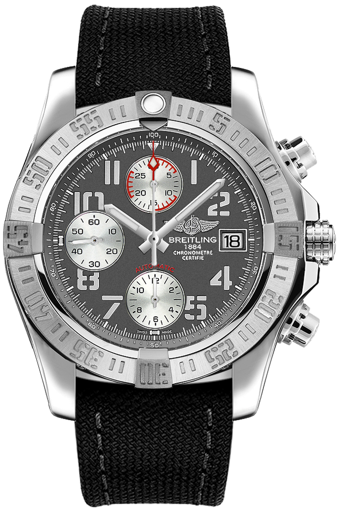 Breitling Avenger Self Winding Automatic Chronometer Grey Mens Watch A1338111-F564-101W 