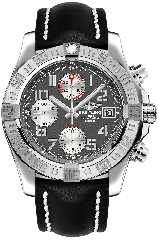 Breitling Avenger Grey Mens Watch A1338111-F564-435X 