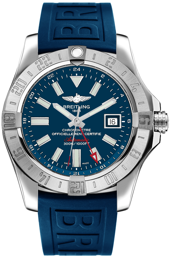 Breitling Avenger Manual Winding Blue Mens Watch A3239011-C872-158S 