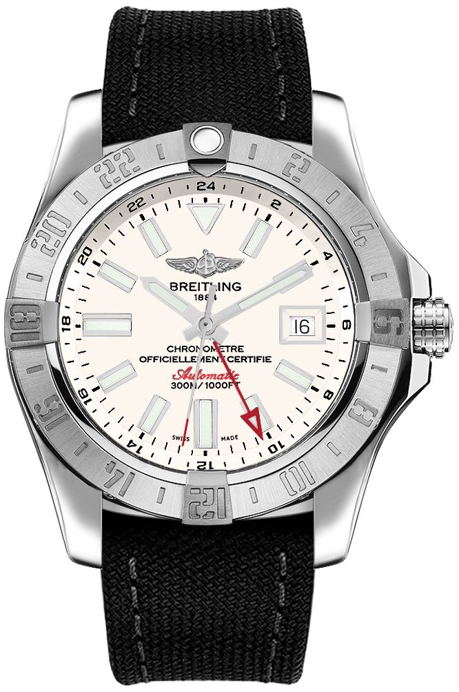 Breitling Avenger Self winding Automatic Chronometer Silver Mens Watch A3239011-G778-101W 