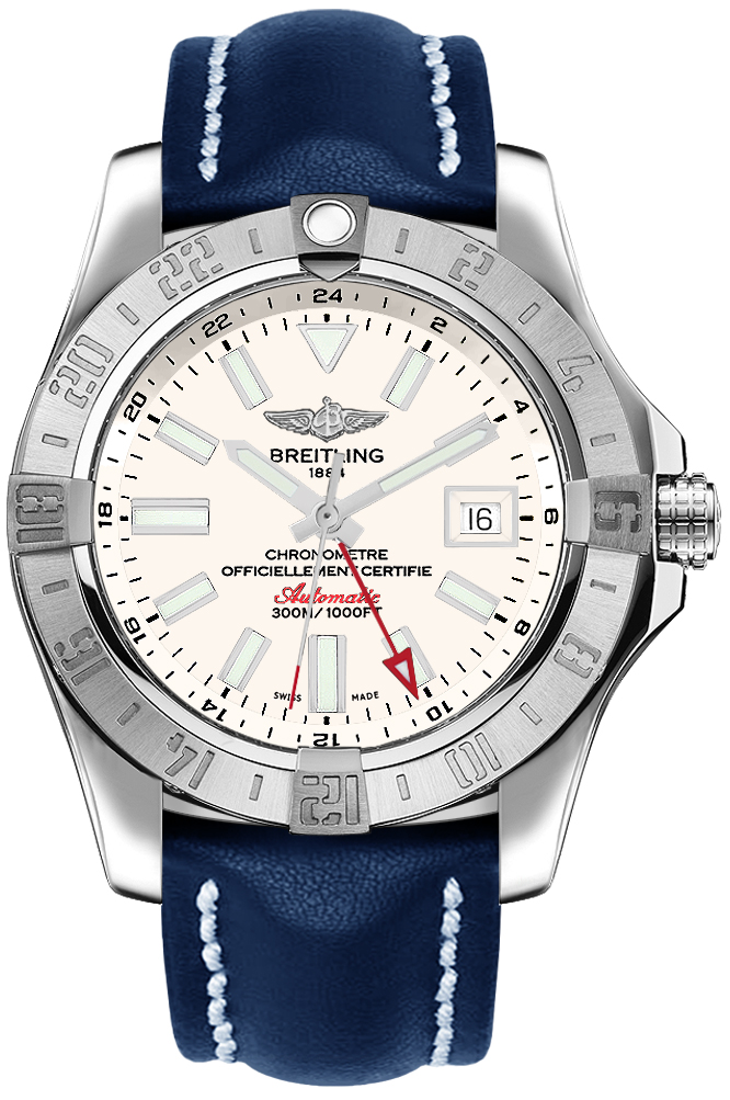 Breitling Avenger Self winding Automatic Chronometer Silver Mens Watch A3239011-G778-105X 