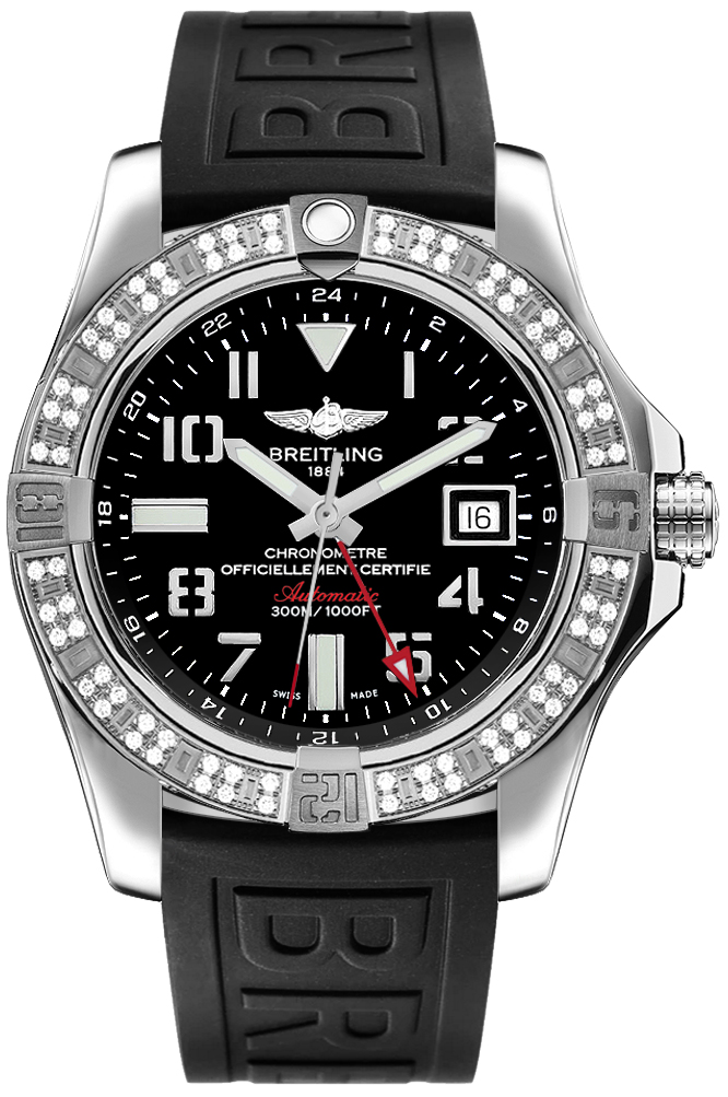 Breitling Avenger Self winding Automatic Chronometer Black Mens Watch A3239053-BC34-152S 