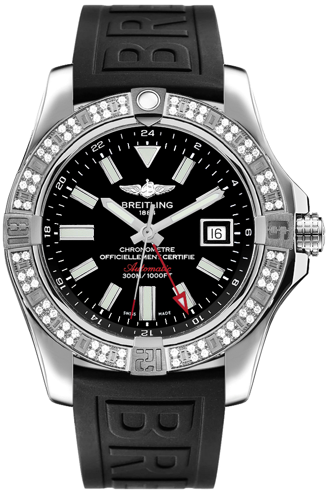 Breitling Avenger Self winding Automatic Chronometer Black Mens Watch A3239053-BC35-153S 