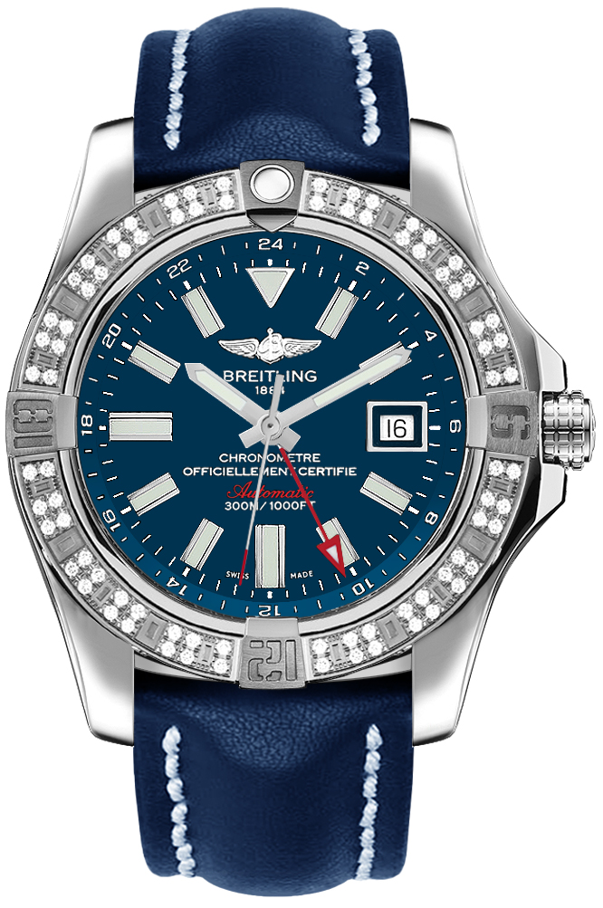 Breitling Avenger Self winding Automatic Chronometer Blue Mens Watch A3239053-C872-105X 