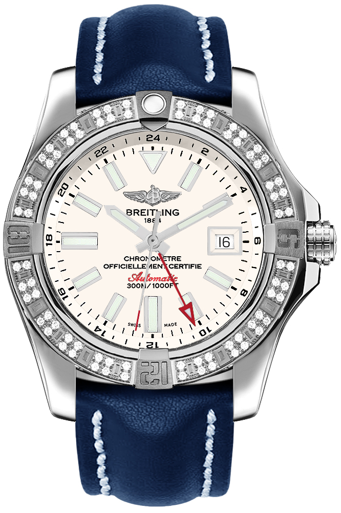 Breitling Avenger Self winding Automatic Chronometer Silver Mens Watch A3239053-G778-105X 