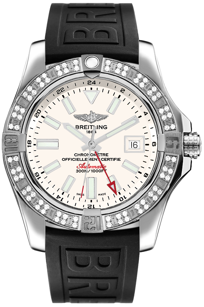 Breitling Avenger Self winding Automatic Chronometer Silver Mens Watch A3239053-G778-152S 
