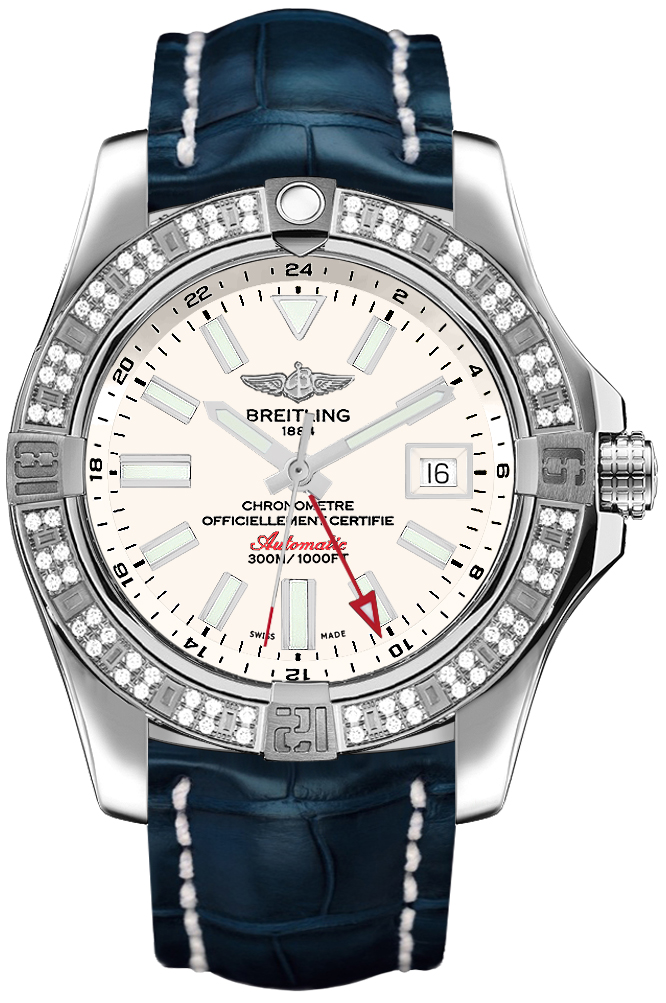 Breitling Avenger Self winding Automatic Chronometer Silver Mens Watch A3239053-G778-731P 