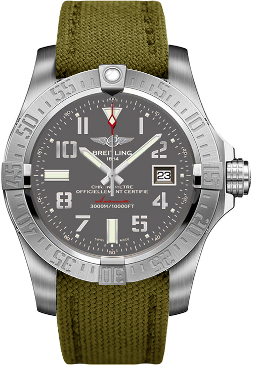 Breitling Avenger Grey Mens Watch A1733110-F563-106W 