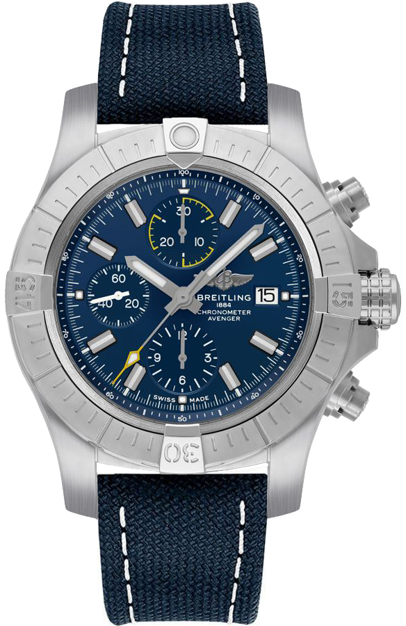 Breitling Avenger Chronograph 45 Blue Men's Watch A13317101C1X1 