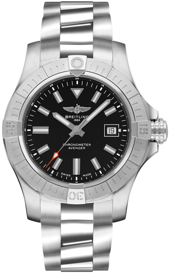 Breitling Avenger Automatic 43 Black Dial Men's Watch A17318101B1A1 