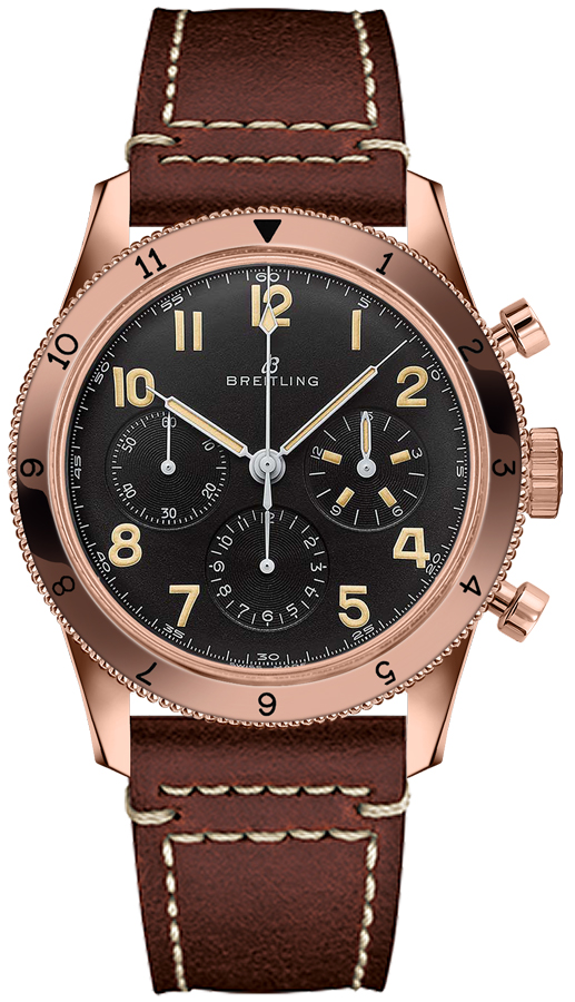 Breitling Navitimer Aviator 8 Manual Winding Black Mens Watch RB0920131B1X1 