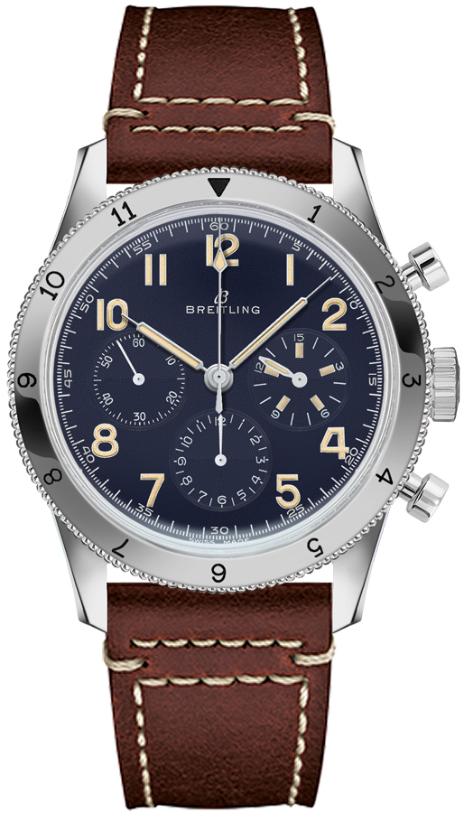 Breitling Navitimer Aviator 8 Manual Winding Blue Mens Watch LB0920131C1X1 