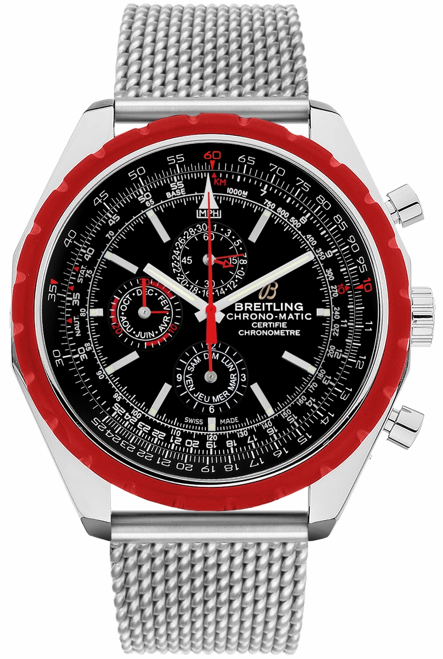 Breitling Navitimer Self winding Automatic Chronometer Black Mens Watch A1936003-BA94-152A 
